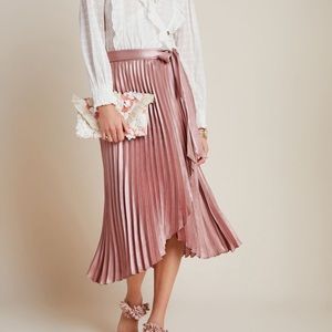 Anthropologie, new with tags. Womens mid length skirt. Size 6